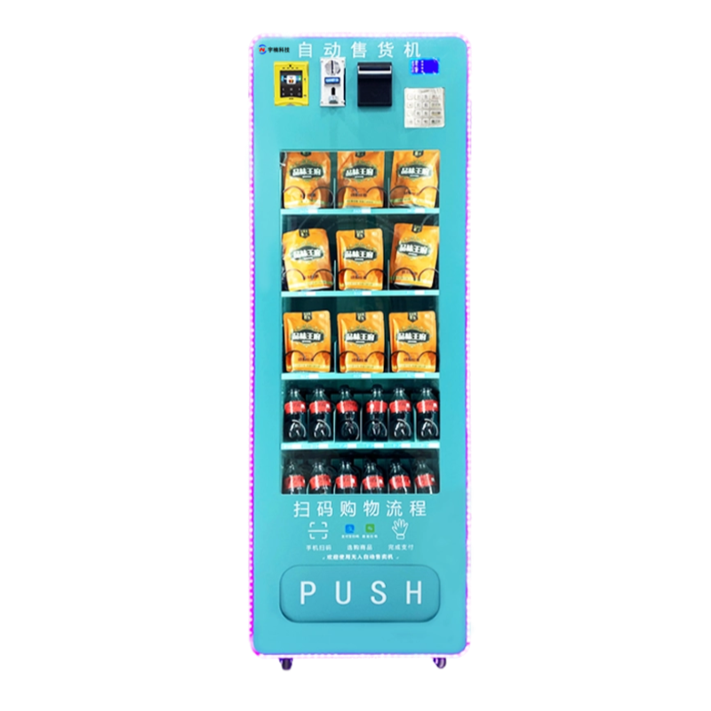 Vending Machine Qr Code - Automat samoobsługowy do sprzedaży przekąsek i