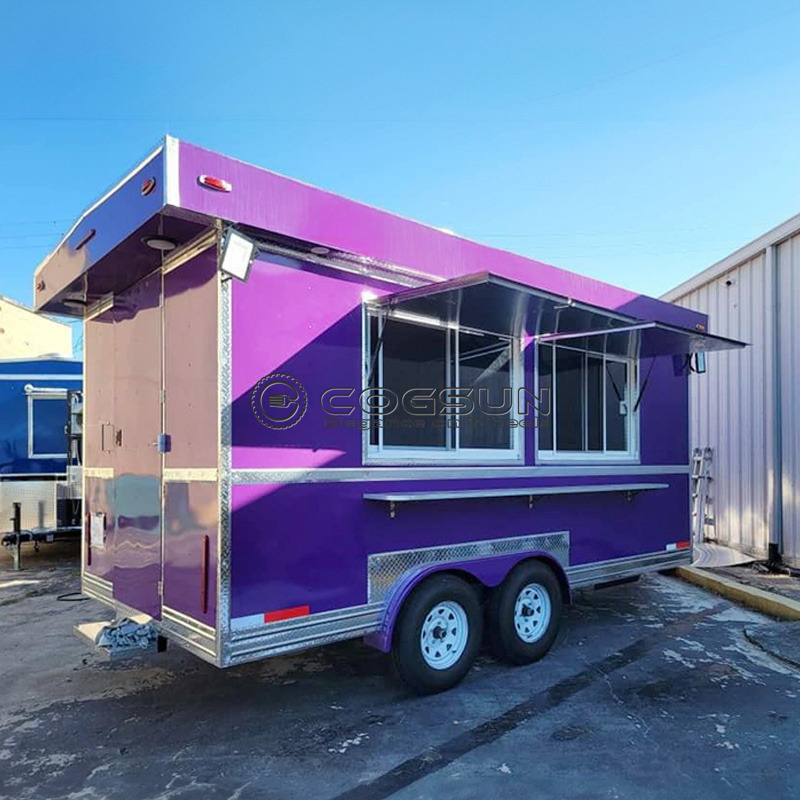 Hot Dog Vending Cart - COGSUN Mobilny Wózek do Szybkiej Obsługi