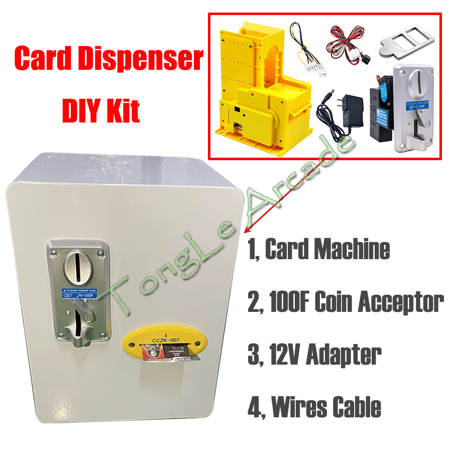 Arcade Card Vending Machine - Zestaw DIY do automatycznej dystrybucji kart
