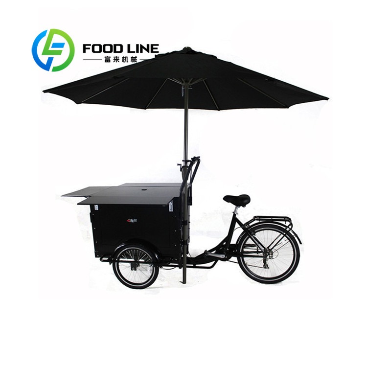 Hot Dog Vending Cart - Rower lodowy na ulicę z zamrażarką,