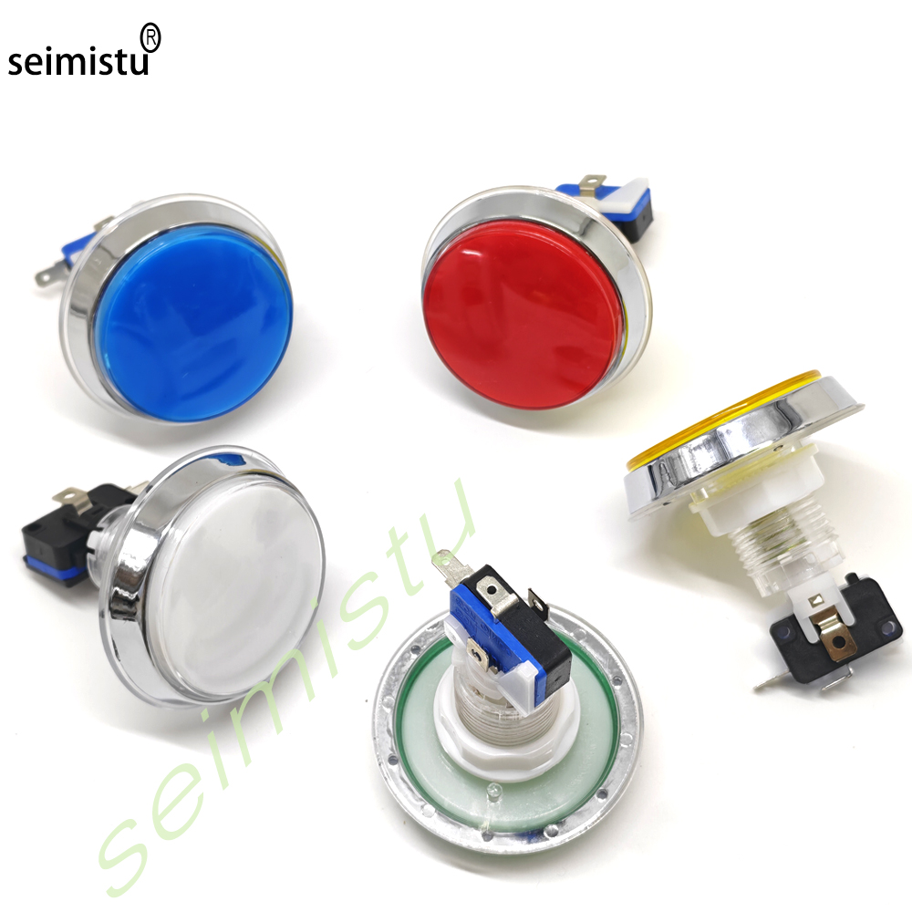 Przycisk LED 60mm chromowany 1 – Arcade Game Vending Machine recenzja i cena