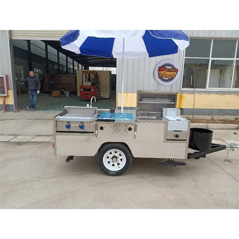 W pełni wyposażony, wykonany n – Hot Dog Vending Cart recenzja i cena