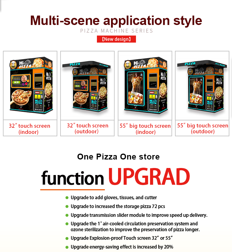 Maszyny do przygotowywania piz – Commercial Vending Machine recenzja i cena