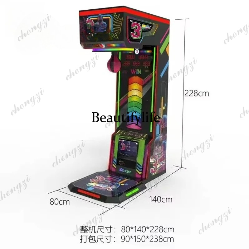 Automat bokserski na monety, a – Boxing Machine Arcade recenzja i cena