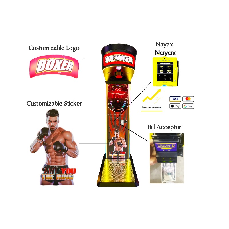 Wodoodporna maszyna do kickbox – Boxing Machine Arcade recenzja i cena
