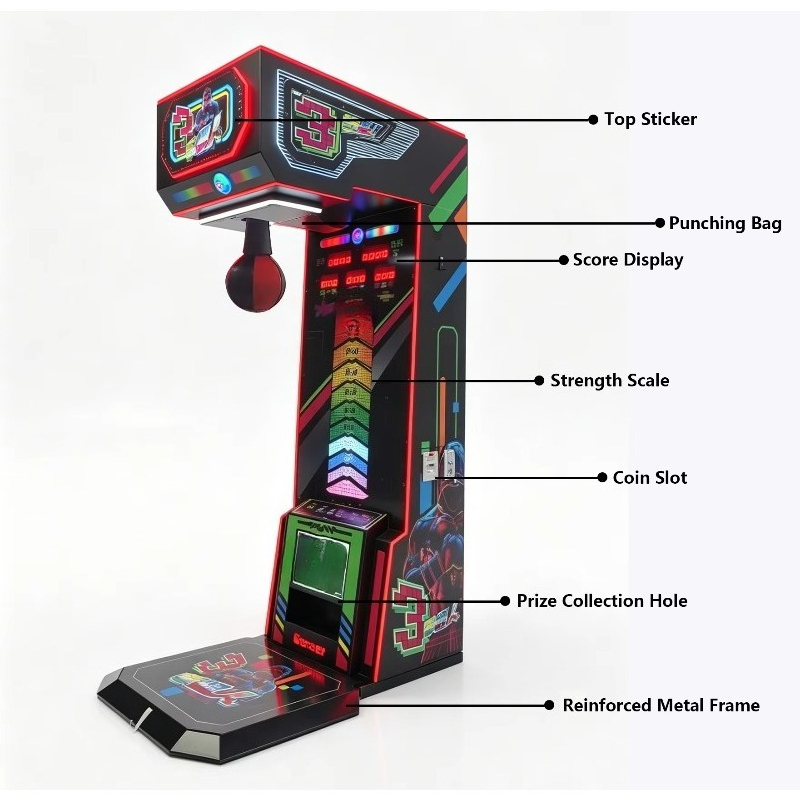 Symulator boksu, elektroniczny – Boxing Machine Arcade recenzja i cena
