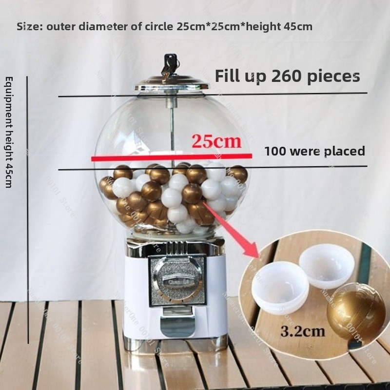 Ręczny automat do zabawek w ka – Prize Capsule Toy Machine recenzja i cena