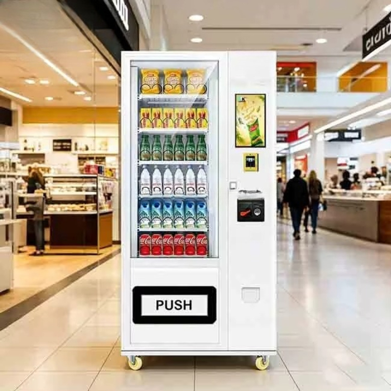 Inteligentny automat vendingow – Commercial Vending Machine recenzja i cena