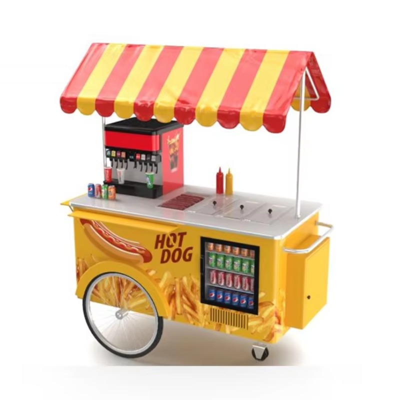 Wyprzedaż! Metalowy wózek gast – Hot Dog Vending Cart recenzja i cena