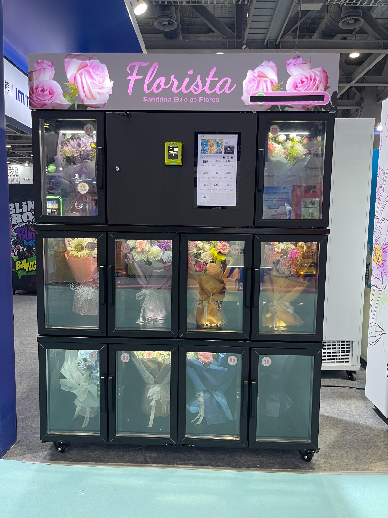 Automat do sprzedaży kwiatów z – Bill Acceptor Vending recenzja i cena