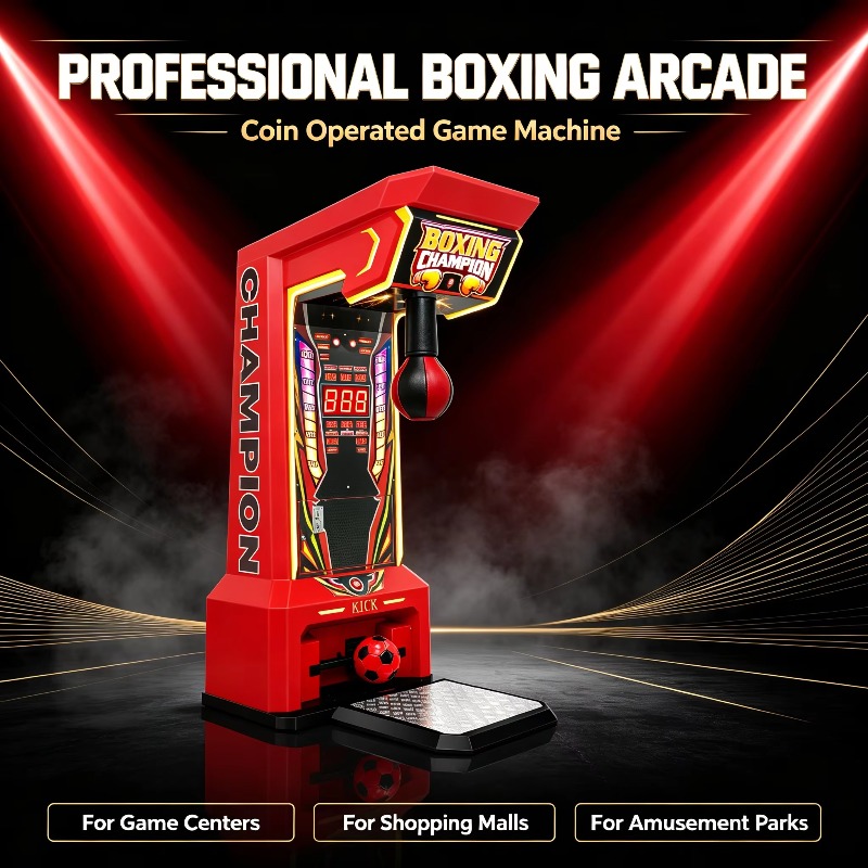 Automat bokserski 2 w 1 na mon – Boxing Machine Arcade recenzja i cena